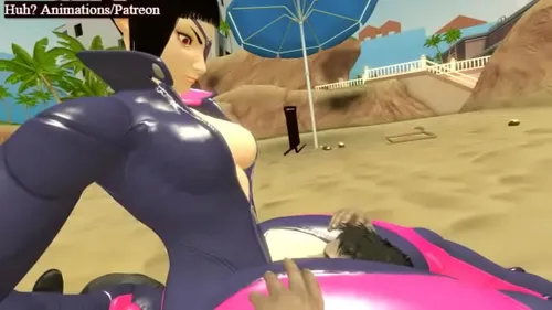 Juri Street Fighter baise avec ses cuisses musclées