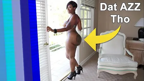 Cherokee ébène fait claquer son gros cul en twerk