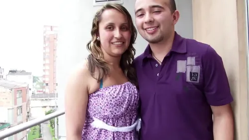 Couple colombien amateur baise pour leur premier porno