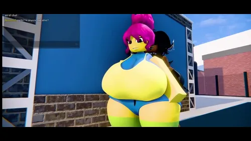 Avatar Roblox aux gros seins baisée virtuellement